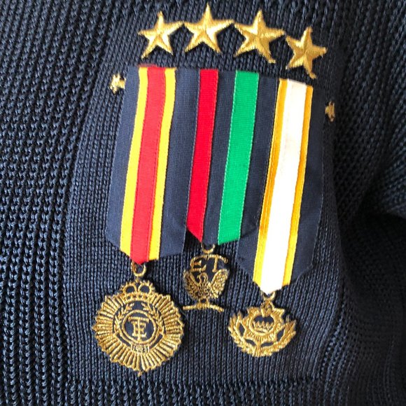 Military Motif Sweater by Linda Allard Ellen Tracy - Picture 11 of 16